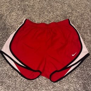 COPY - Red Nike Tempo Dri-Fit Shorts Size Small